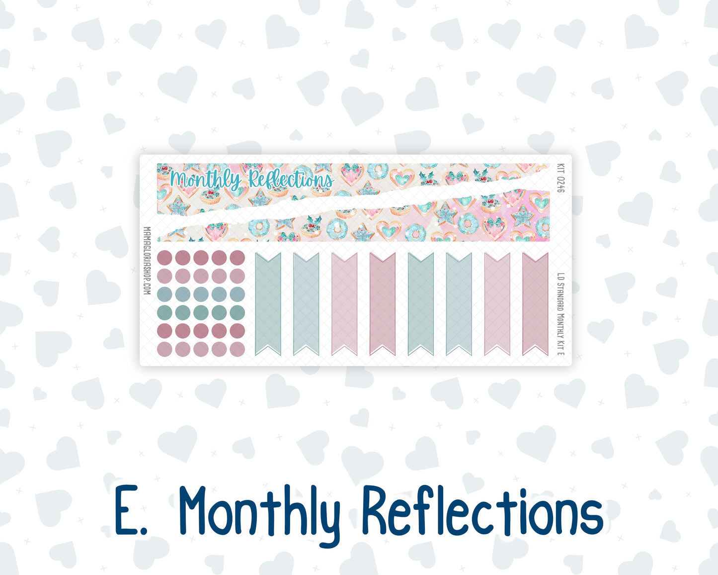 Kit 0246 - Laurel Denise Standard - Monthly Kit - December - Gingerbread Sweets