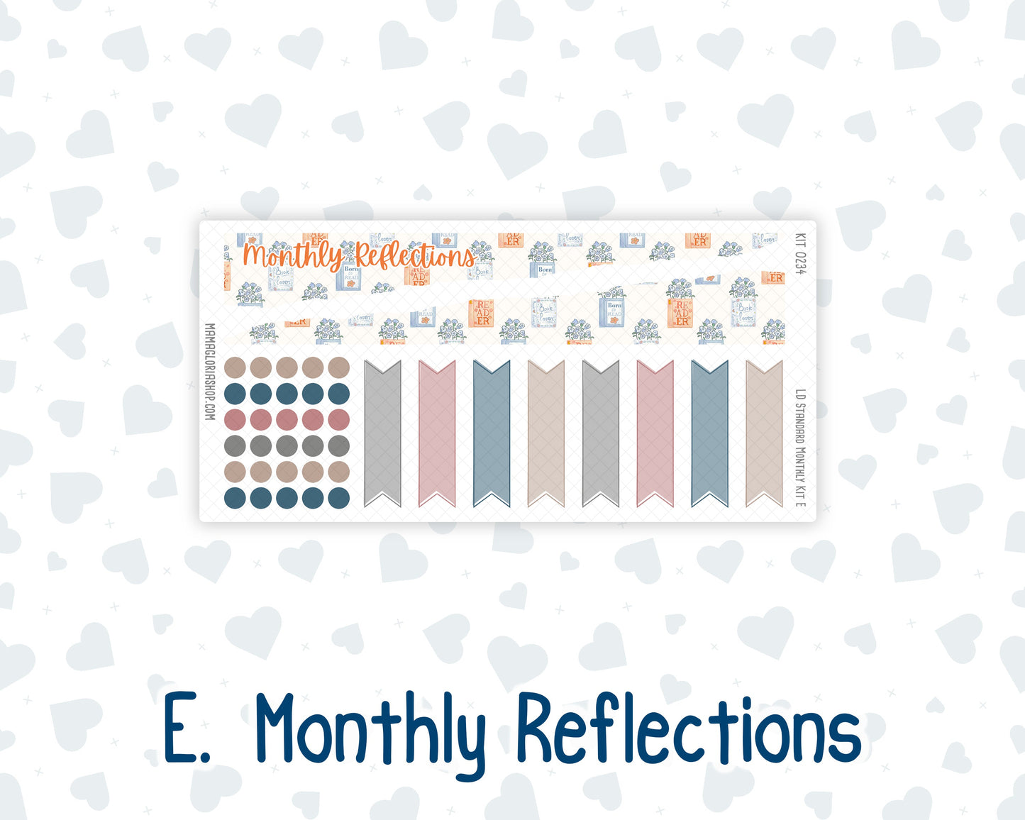 Kit 0234 - Laurel Denise Standard - Monthly Kit - September - REF - Kit 0234 – Reader’s Escape - September