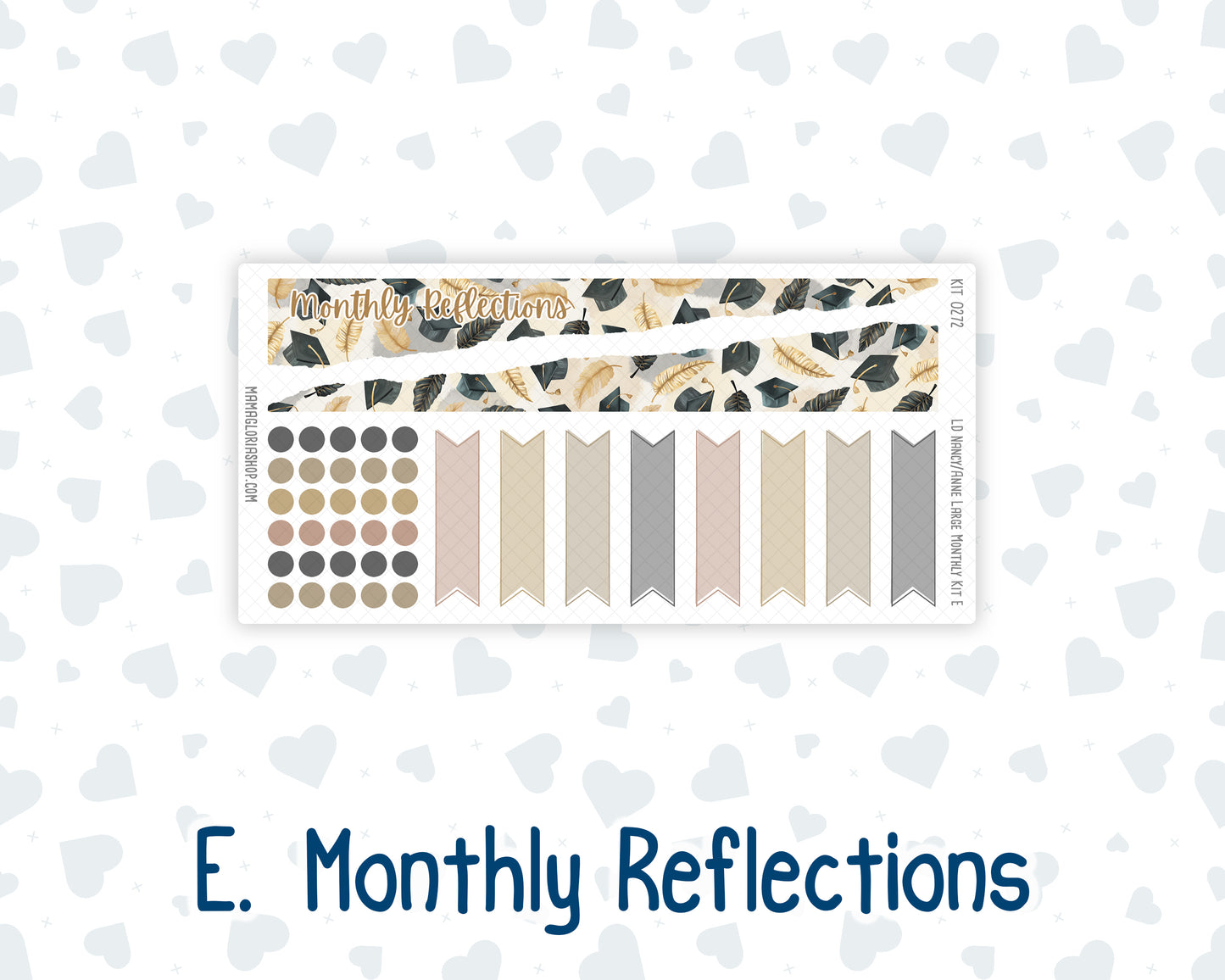 Kit 0272 - Laurel Denise Nancy/Anne Large - Monthly Kit - May - Graduation