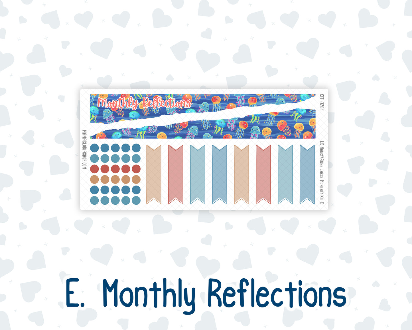 Kit 0268 - Laurel Denise Nancy/Anne Large - Monthly Kit - June - Sea Sweeties