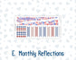 Kit 0273 - Laurel Denise Nancy/Anne Large - Monthly Kit - July - Americana In Bloom