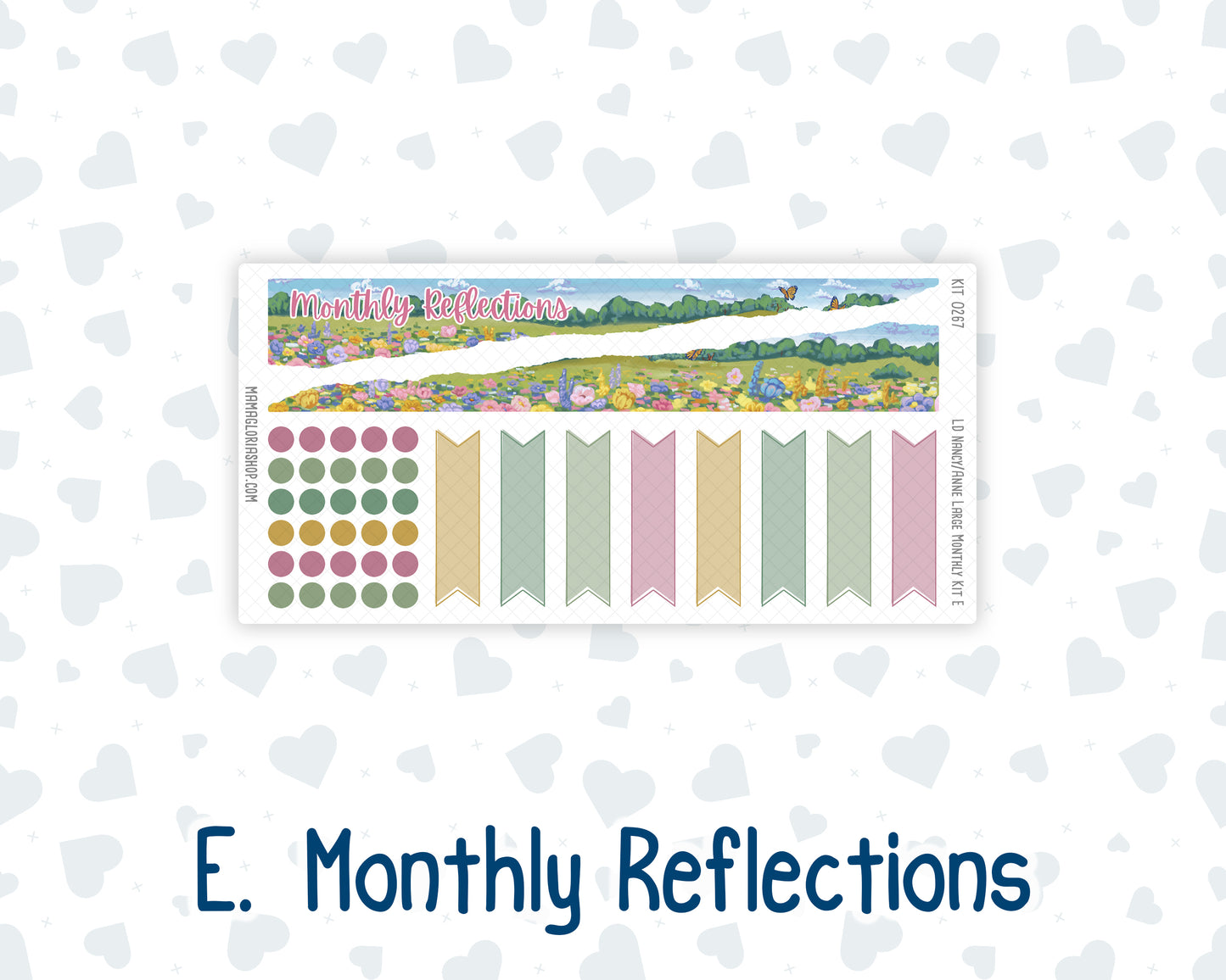 Kit 0267 - Laurel Denise Nancy/Anne Large - Monthly Kit - May - Flowers For Mama