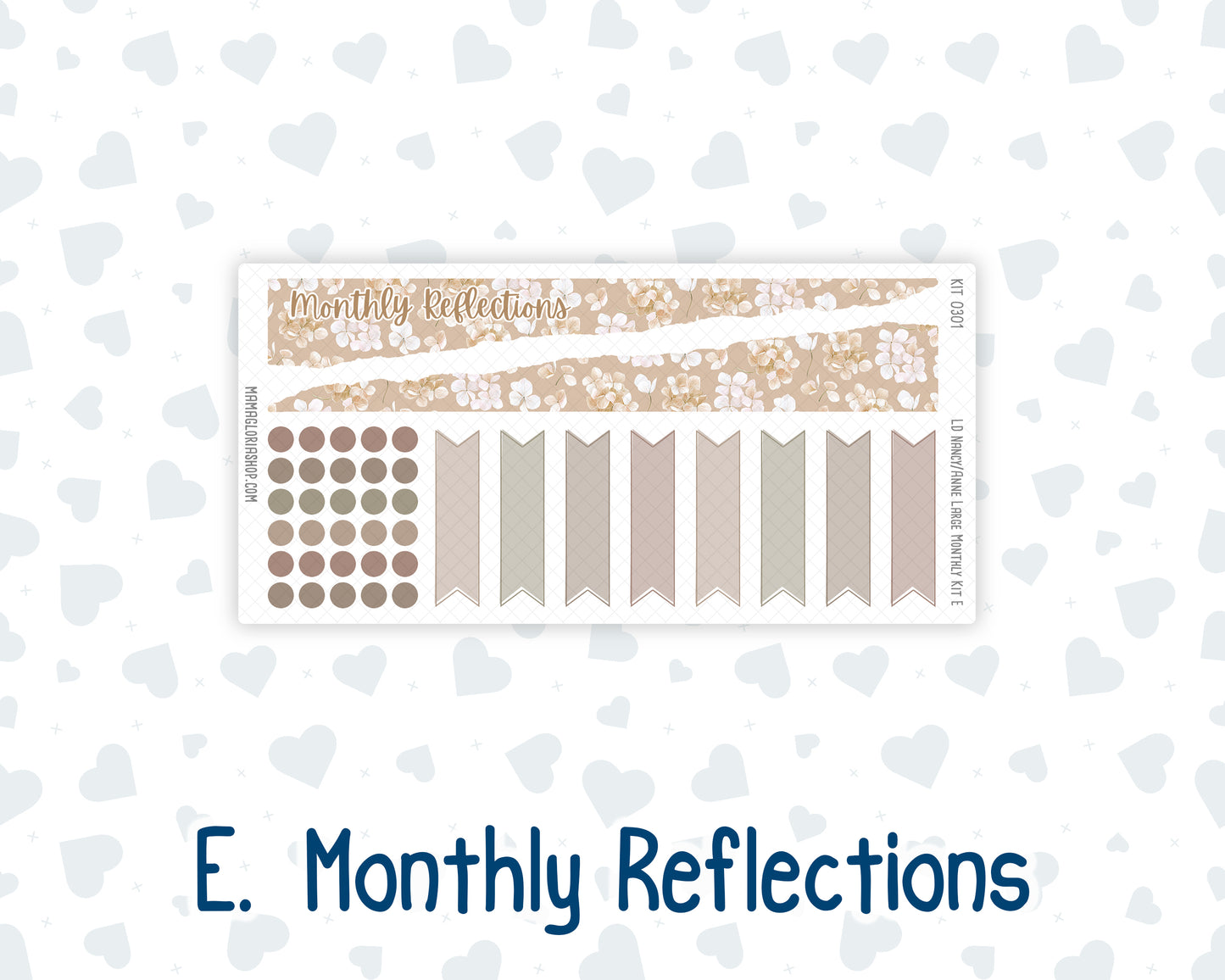 Kit 0301 - Laurel Denise Nancy/Anne Large - Monthly Kit - November - Sunday Comfort