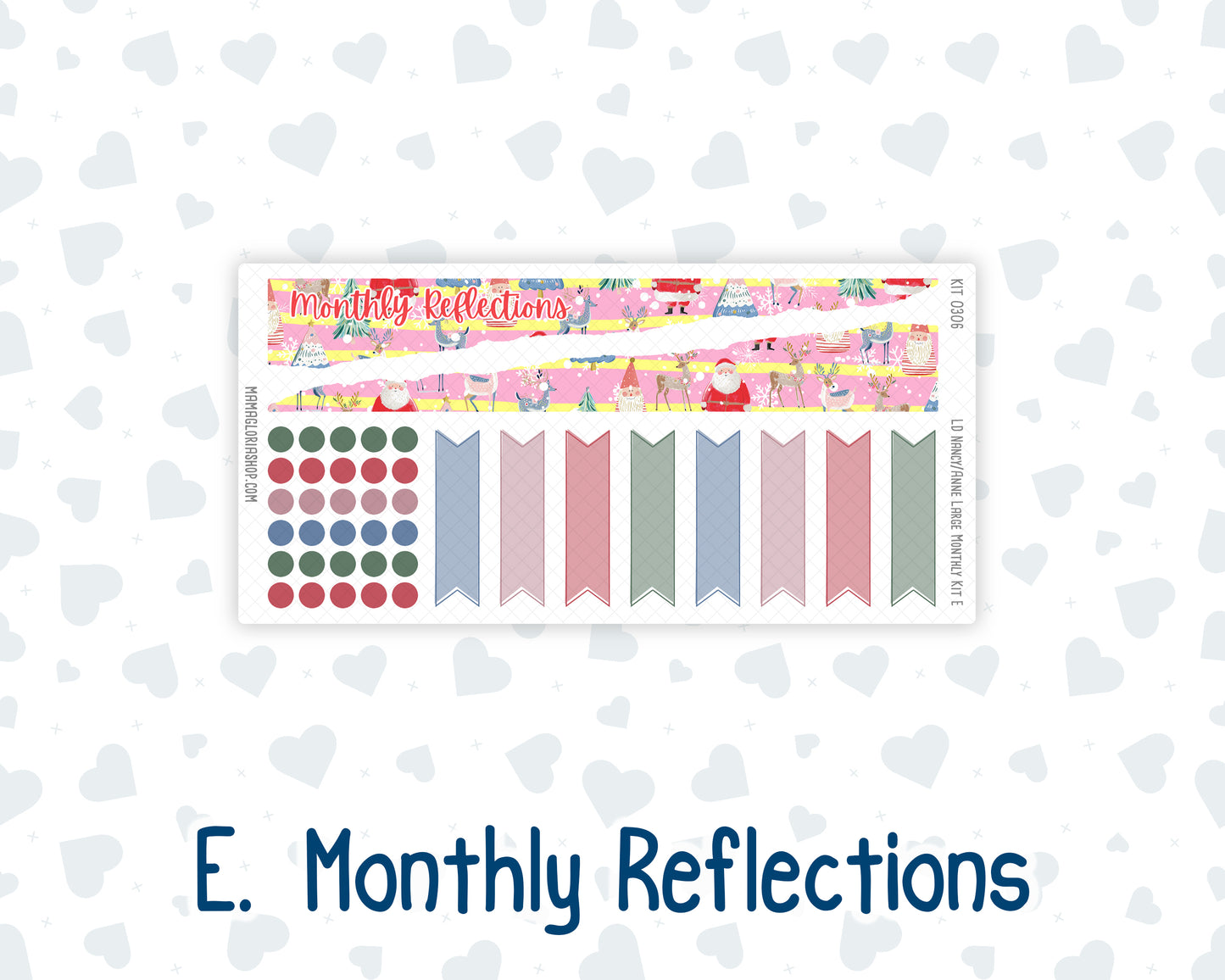 Kit 0306 - Laurel Denise Nancy/Anne Large - Monthly Kit - December - Jolly Mischief