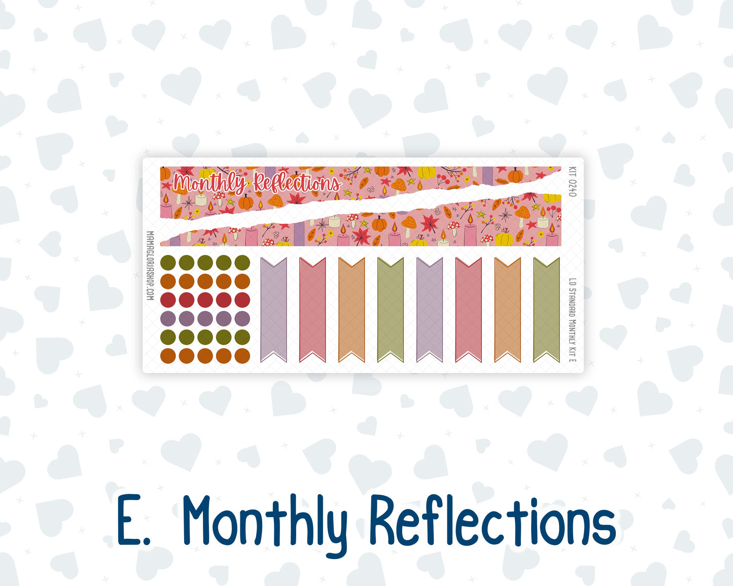 Kit 0240 - Laurel Denise Standard - Monthly Kit - November - Cozy Thanksgiving
