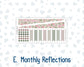 Kit 0257 - Laurel Denise Nancy/Anne Large - Monthly Kit - March - Blush Garden