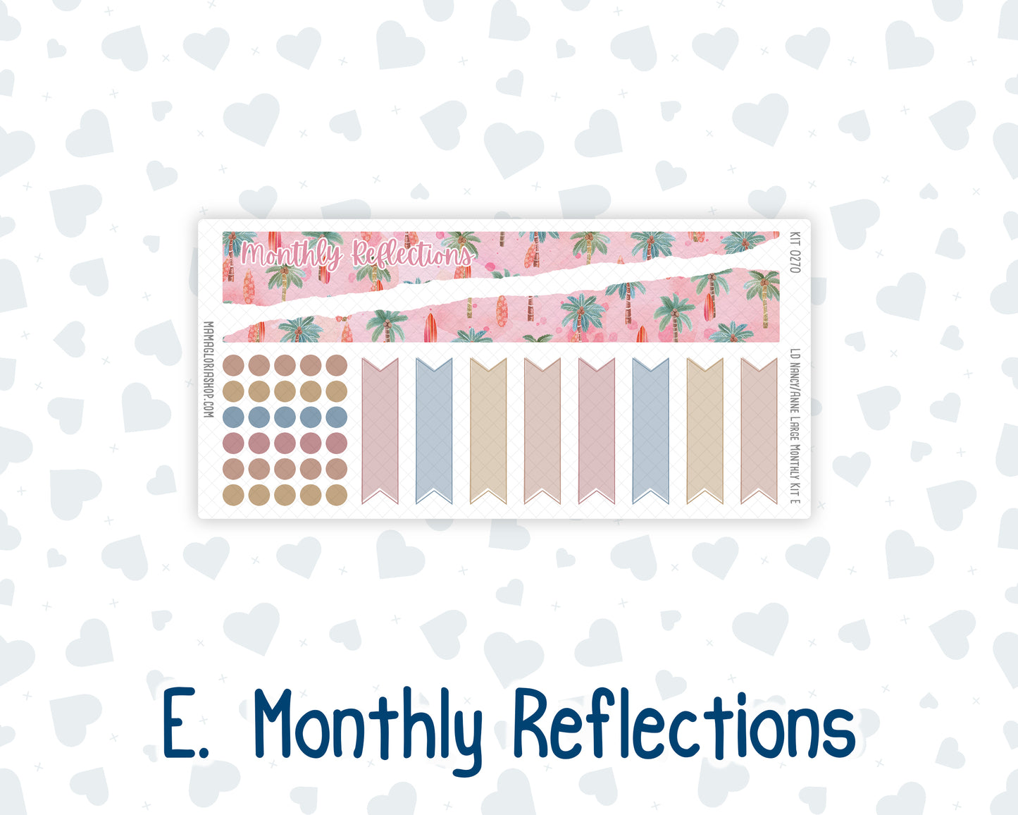 Kit 0270 - Laurel Denise Nancy/Anne Large - Monthly Kit - June - Beachside Bliss