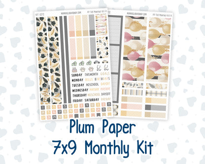 Kit 0272 - 7x9 - Plum Paper - Monthly Kit - May - Graduation