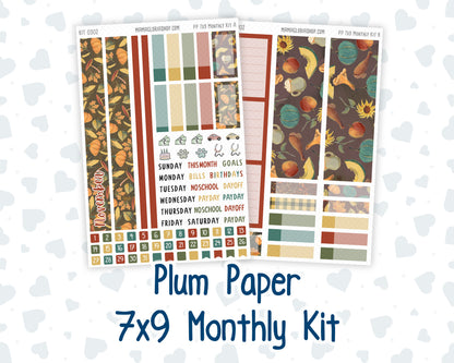 Kit 0302 - 7x9 - Plum Paper - Monthly Kit - November - Thankful Season