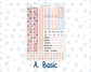Kit 0270 - 7x9 - Plum Paper - Monthly Kit - June - Beachside Bliss