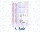 Kit 0252 - 7x9 - Plum Paper - Monthly Kit - February - Tokyo Candy Cloud