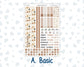 Kit 0303 - 7x9 - Plum Paper - Monthly Kit - November - Into The Woods