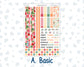 Kit 0271 - 7x9 - Plum Paper - Monthly Kit - June - Strawberry Shore