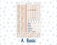 Kit 0301 - 7x9 - Plum Paper - Monthly Kit - November - Sunday Comfort