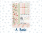 Kit 0308 - 7x9 - Plum Paper - Monthly Kit - December - Knit & Holly