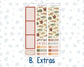 Kit 0298 - 7x9 - Plum Paper - Monthly Kit - October - Velvet Bloom