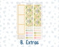 Kit 0280 - 7x9 - Plum Paper - Monthly Kit - Half Past Six In August