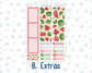 Kit 0276 - 7x9 - Plum Paper - Monthly Kit - July - Melon Crush