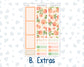 Kit 0228 - 7x9 - Plum Paper - Monthly Kit - August - Just Peachy