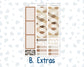 Kit 0303 - 7x9 - Plum Paper - Monthly Kit - November - Into The Woods