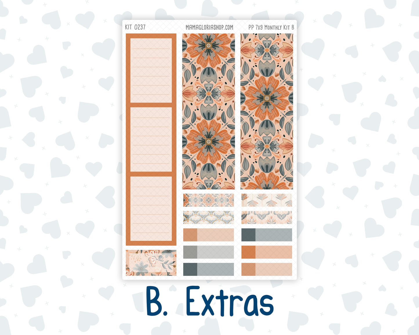 Kit 0237 - 7x9 - Plum Paper - Monthly Kit - October - Forest Folk