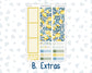 Kit 0274 - 7x9 - Plum Paper - Monthly Kit - July - Sunny Lemon Shore