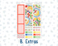 Kit 0220 - 7x9 - Plum Paper - Monthly Kit - June - June Berries