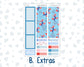 Kit 0224 - 7x9 - Plum Paper - Monthly Kit - July - Patriotic Parade