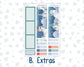 Kit 0247 - 7x9 - Plum Paper - Monthly Kit - December - Snow Day Adventures