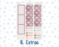 Kit 0293 - 7x9 - Plum Paper - Monthly Kit - September - Fleur de Provence