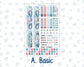 Kit 0247 - 8.5x11 - Plum Paper - Monthly Kit - December - Snow Day Adventures