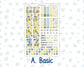 Kit 0274 - 8.5x11 - Plum Paper - Monthly Kit - July - Sunny Lemon Shore