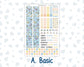 Kit 0265 - 8.5x11 - Plum Paper - Monthly Kit - May - Honeybee Sky