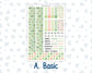 Kit 0256 - 8.5x11 - Plum Paper - Monthly Kit - March - Froggy Luck
