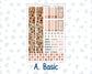Kit 0296 - 8.5x11 - Plum Paper - Monthly Kit - September - Coffee Break