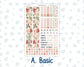 Kit 0308 - 8.5x11 - Plum Paper - Monthly Kit - December - Knit & Holly