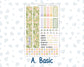 Kit 0280 - 8.5x11 - Plum Paper - Monthly Kit - Half Past Six In August
