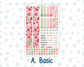 Kit 0276 - 8.5x11 - Plum Paper - Monthly Kit - July - Melon Crush