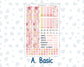 Kit 0294 - 8.5x11 - Plum Paper - Monthly Kit - September - Rosy Reveria
