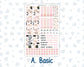 Kit 0297 - 8.5x11 - Plum Paper - Monthly Kit - October - Pink Spell