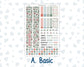 Kit 0245 - 8.5x11 - Plum Paper - Monthly Kit - December - Vintage Christmas