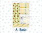 Kit 0277 - 8.5x11 - Plum Paper - Monthly Kit - August - Sunflower Drama Club