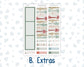 Kit 0245 - 8.5x11 - Plum Paper - Monthly Kit - December - Vintage Christmas