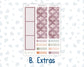 Kit 0293 - 8.5x11 - Plum Paper - Monthly Kit - September - Fleur de Provence