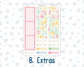 Kit 0260 - 8.5x11 - Plum Paper - Monthly Kit - April - Pastel Egg Hunt