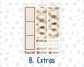 Kit 0303 - 8.5x11 - Plum Paper - Monthly Kit - November - Into The Woods