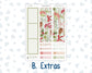 Kit 0308 - 8.5x11 - Plum Paper - Monthly Kit - December - Knit & Holly