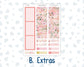 Kit 0294 - 8.5x11 - Plum Paper - Monthly Kit - September - Rosy Reveria