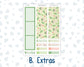 Kit 0256 - 8.5x11 - Plum Paper - Monthly Kit - March - Froggy Luck