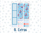 Kit 0224 - 8.5x11 - Plum Paper - Monthly Kit - July - Patriotic Parade